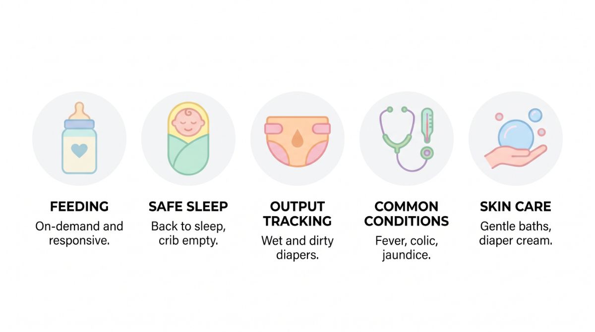 Newborn Care Guide｜5 Care Essentials Every Parent Needs in the First 3 Months